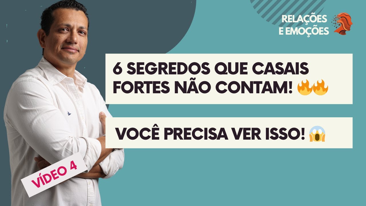 6 segredos que casais fortes não contam! Você precisa ver isso!